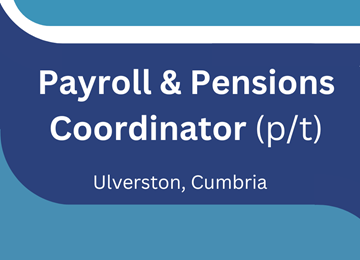 Payroll & Pensions Coordinator (p/t)